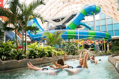 indoor water parks near me with hotel.